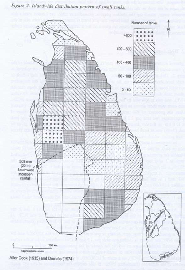 Small tanks distribution pattern